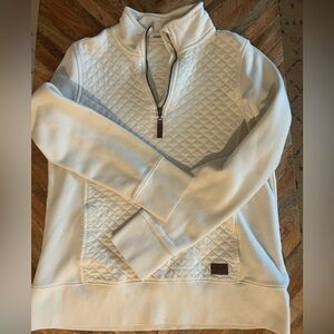 LL Bean 1/4 Zip Quilted Pullover